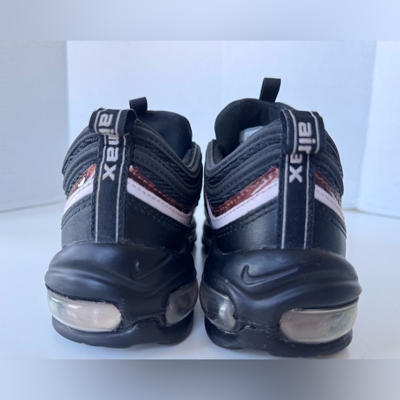 Nike Women’s Air Max 97 "Woodgrain" Black Barely Rose Shoes CU4751-001 Size 7.5 - Picture 7 of 10